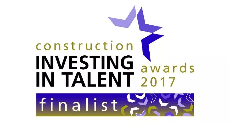 We’ve been shortlisted for the Construction Investing in Talent Awards